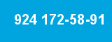 924 172-58-91